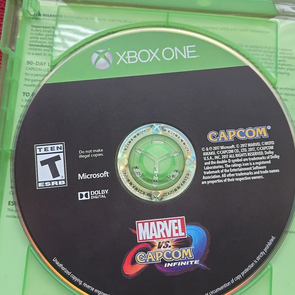 Marvel vs Capcom infinite (Xbox one game)